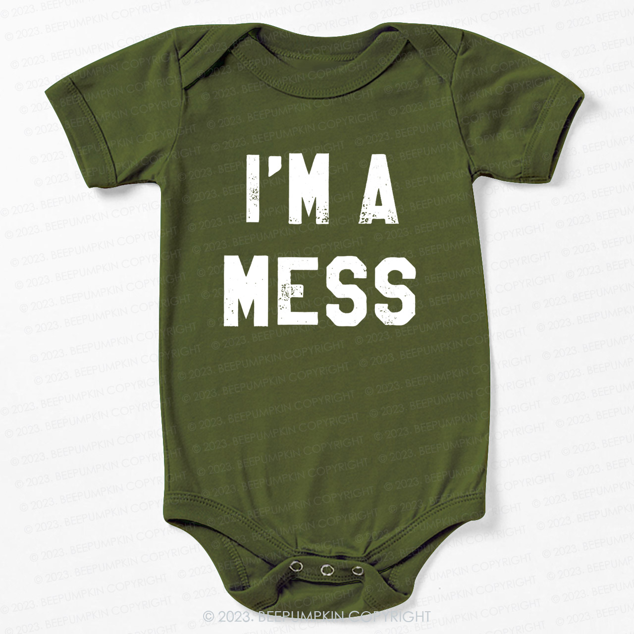 I'm A Mess Bodysuit For Baby