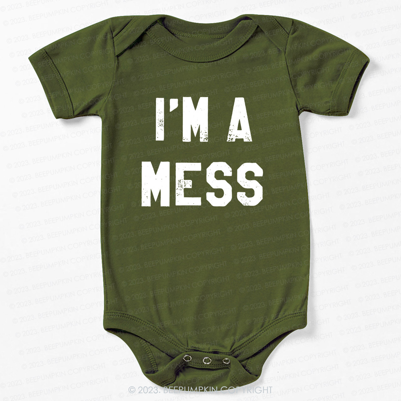 I'm A Mess Bodysuit For Baby