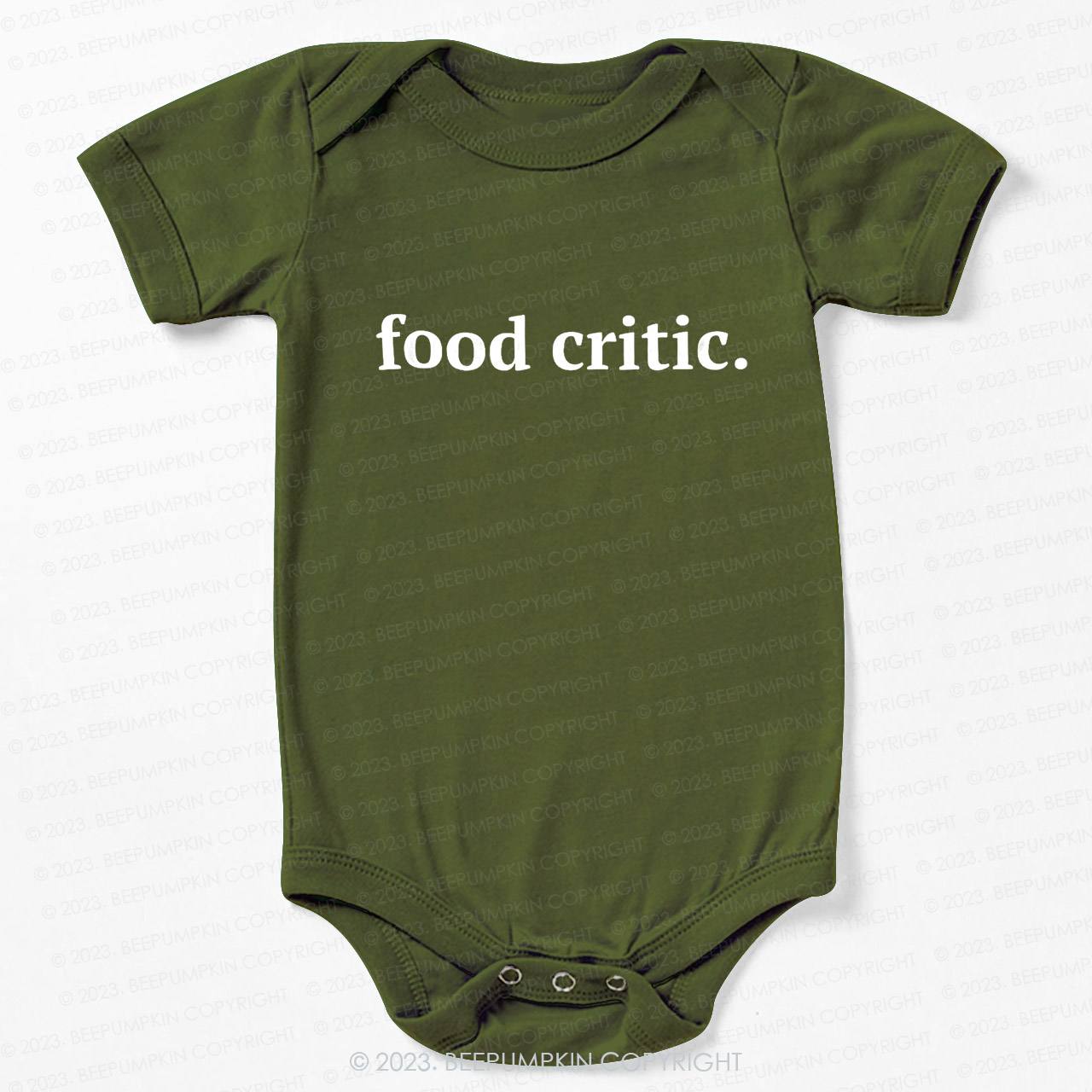 Food Critic Bodysuit For Baby