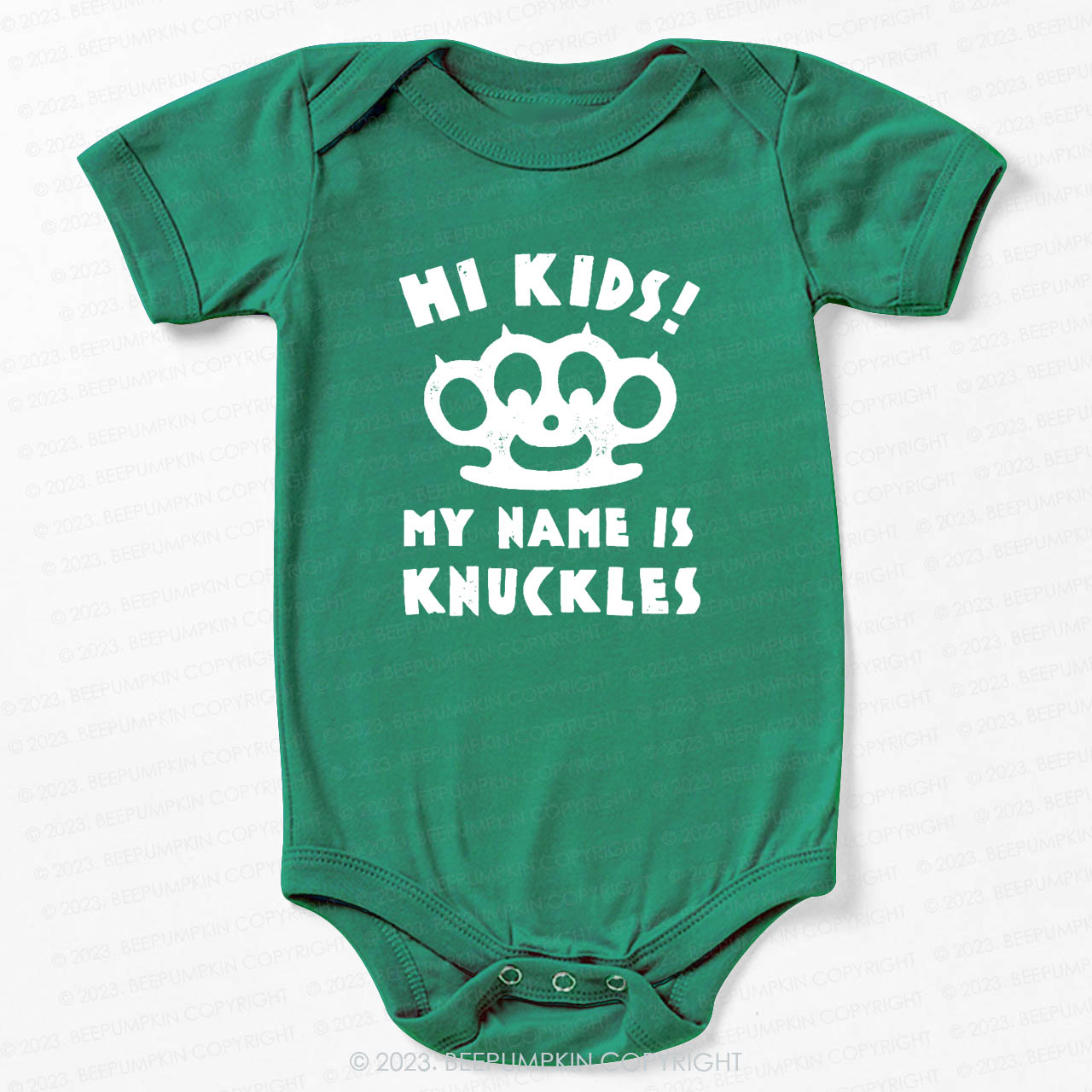 Hi Kids, My Name Is Knuckles Bodysuit For Baby