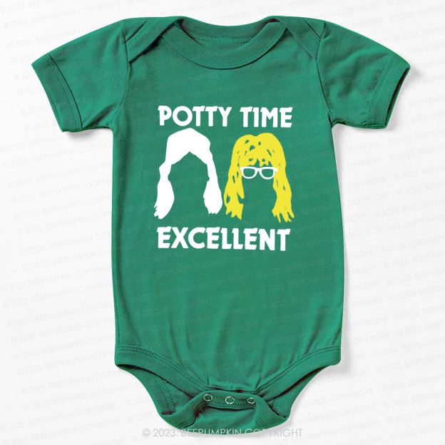 Potty Time Excellent Funny Bodysuit For Baby