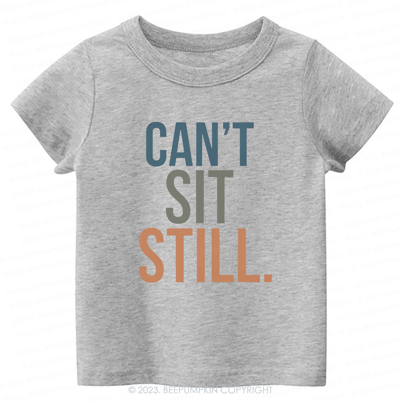 Can't Sit Still Kids Shirt