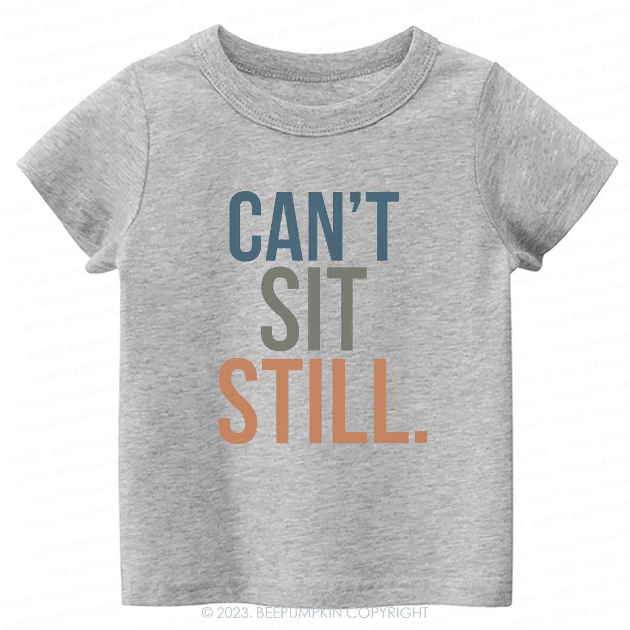Can't Sit Still Kids Shirt