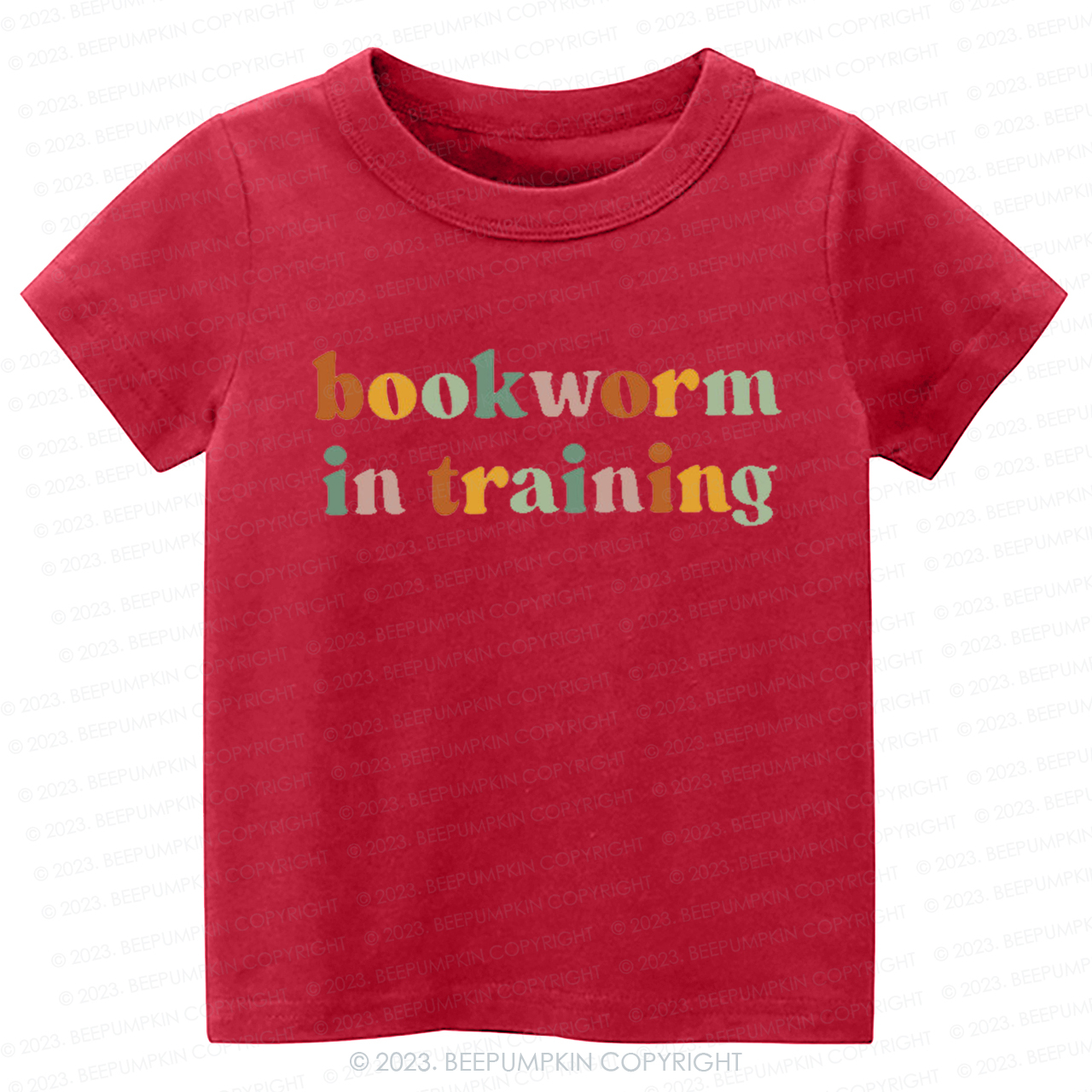 Bookworm In Training Kids Shirt