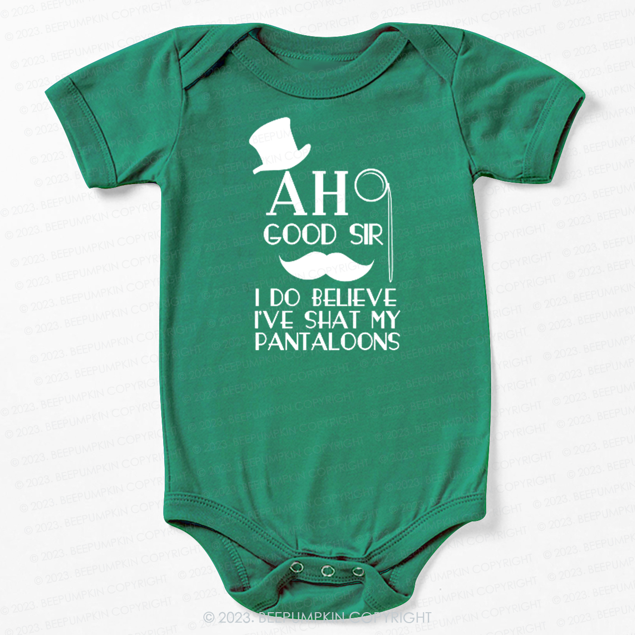 Ah Good Sir I've Shat My Pantaloons Bodysuit For Baby