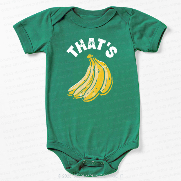 That's Bananas Cool Bodysuit For Baby