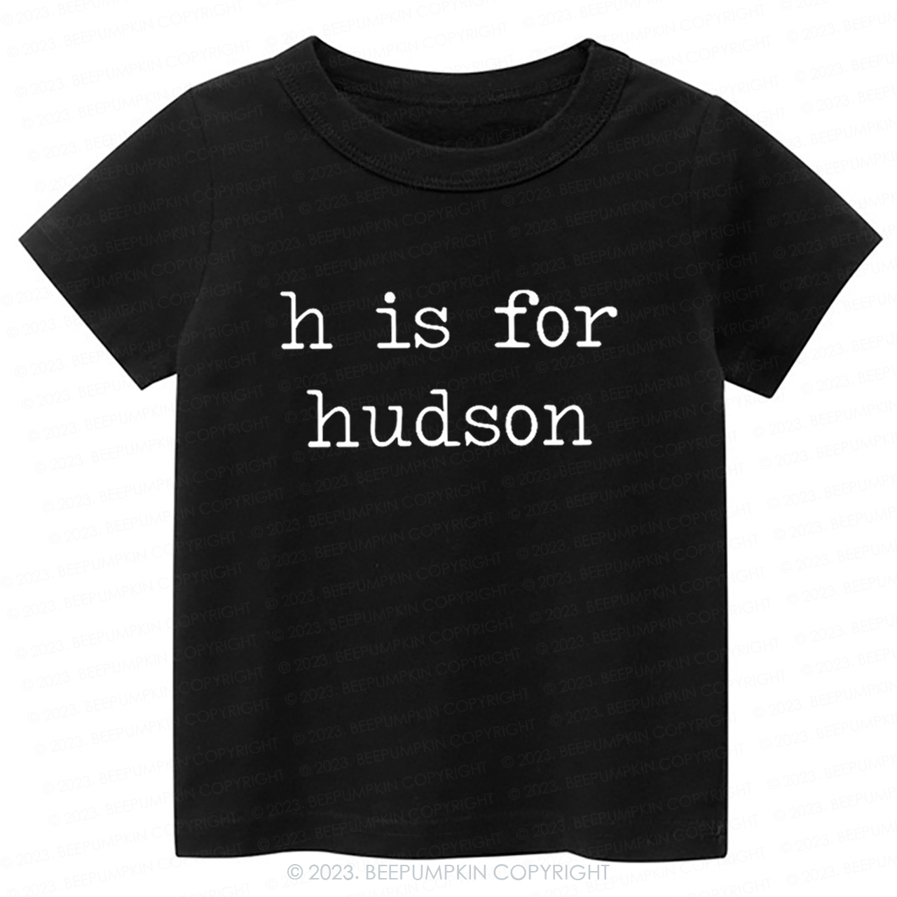 Personalized Vintage Letter Is For Name Toddler Shirt