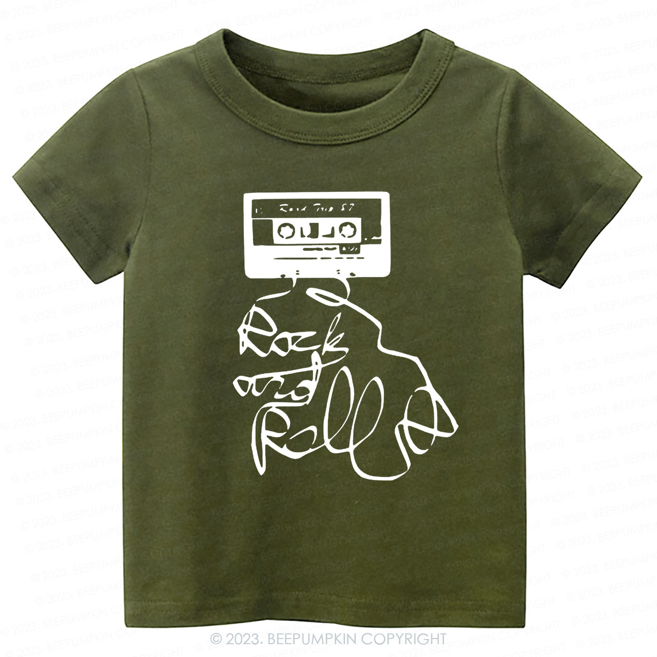 Cassette Tape Music Kids Shirt