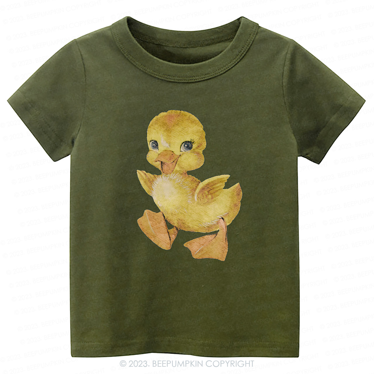 Cute Natural Duckling Kids Shirt