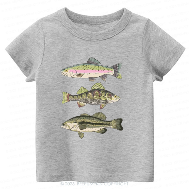 Summer Fishing Top Kids Shirt