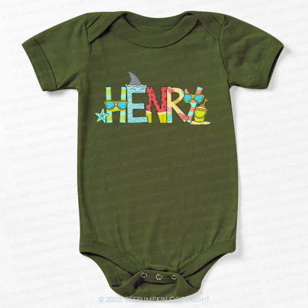 Personalized Summer Bodysuit For Baby