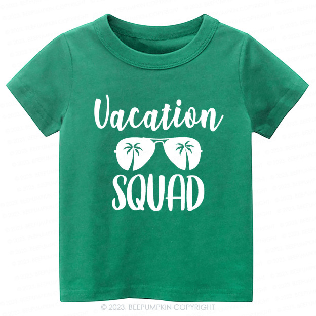 Vacation Squad Kids Shirt