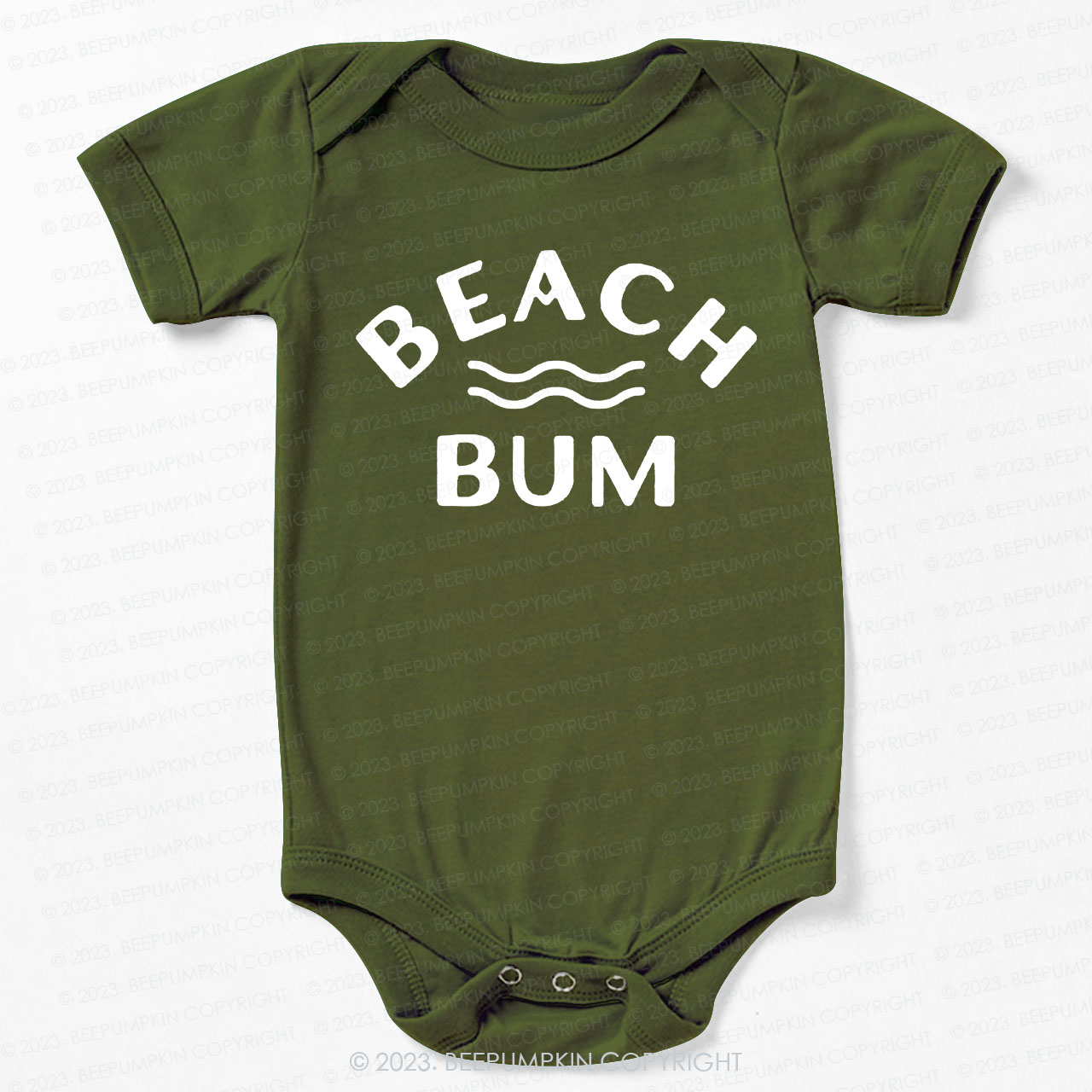 Beach Bum Bodysuit For Baby