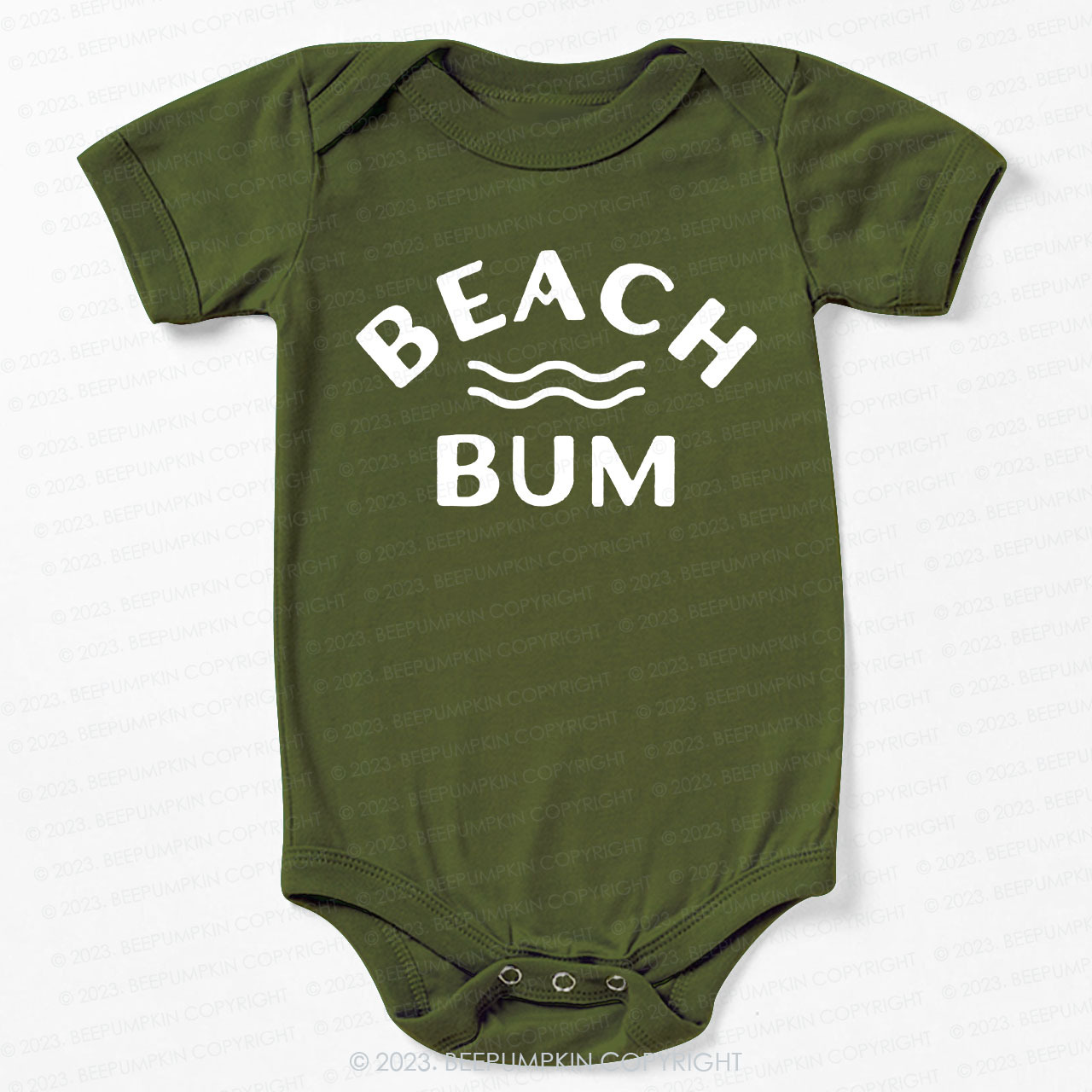 Beach Bum Bodysuit For Baby