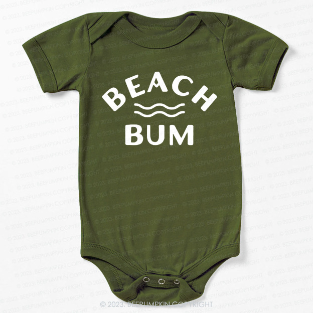 Beach Bum Bodysuit For Baby
