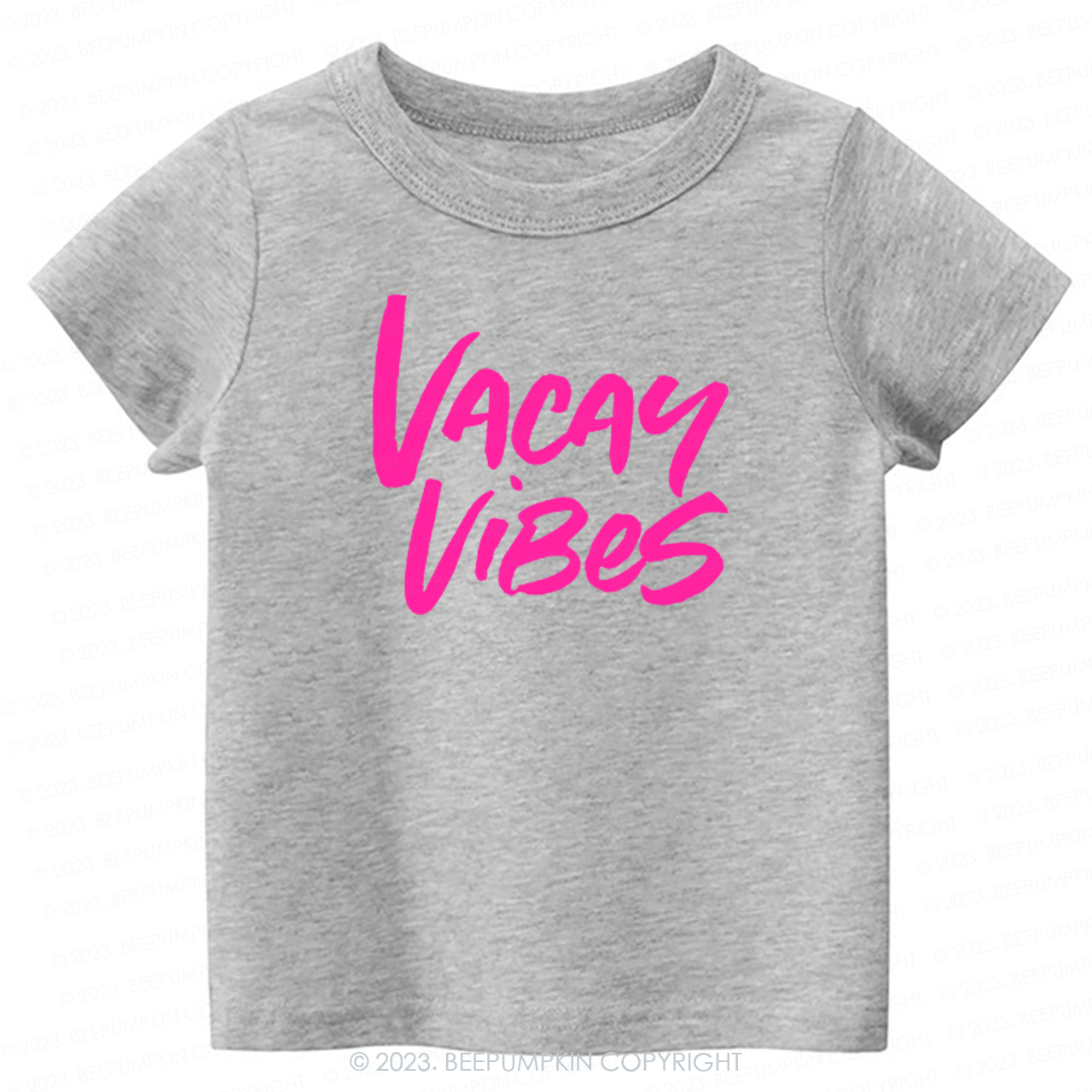 Vacay Vibes Neon Kids Shirt