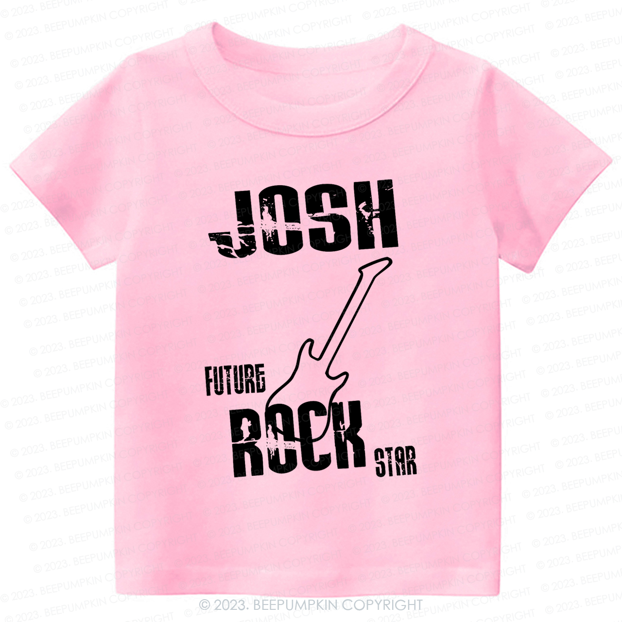 Personalised Future Rockstar Kids Shirt 8