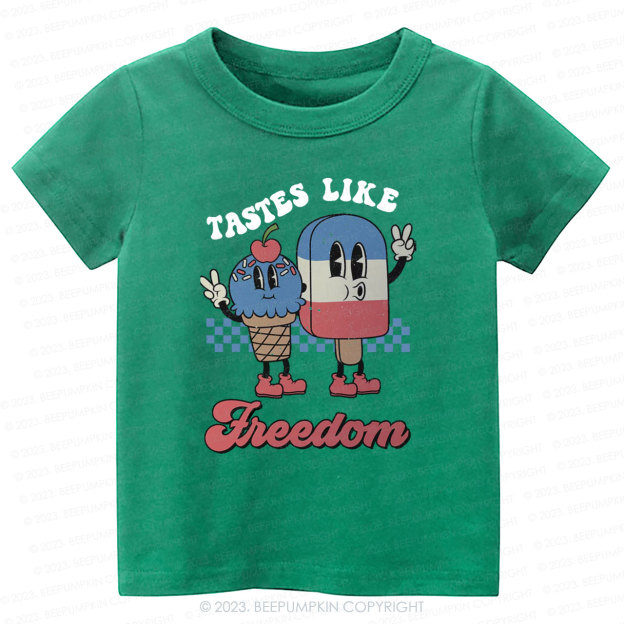 Tastes Like Freedom Shirt For Kids