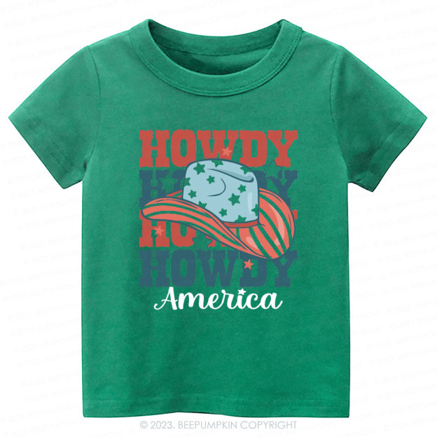 Howdy Cowboy Shirt For Kids