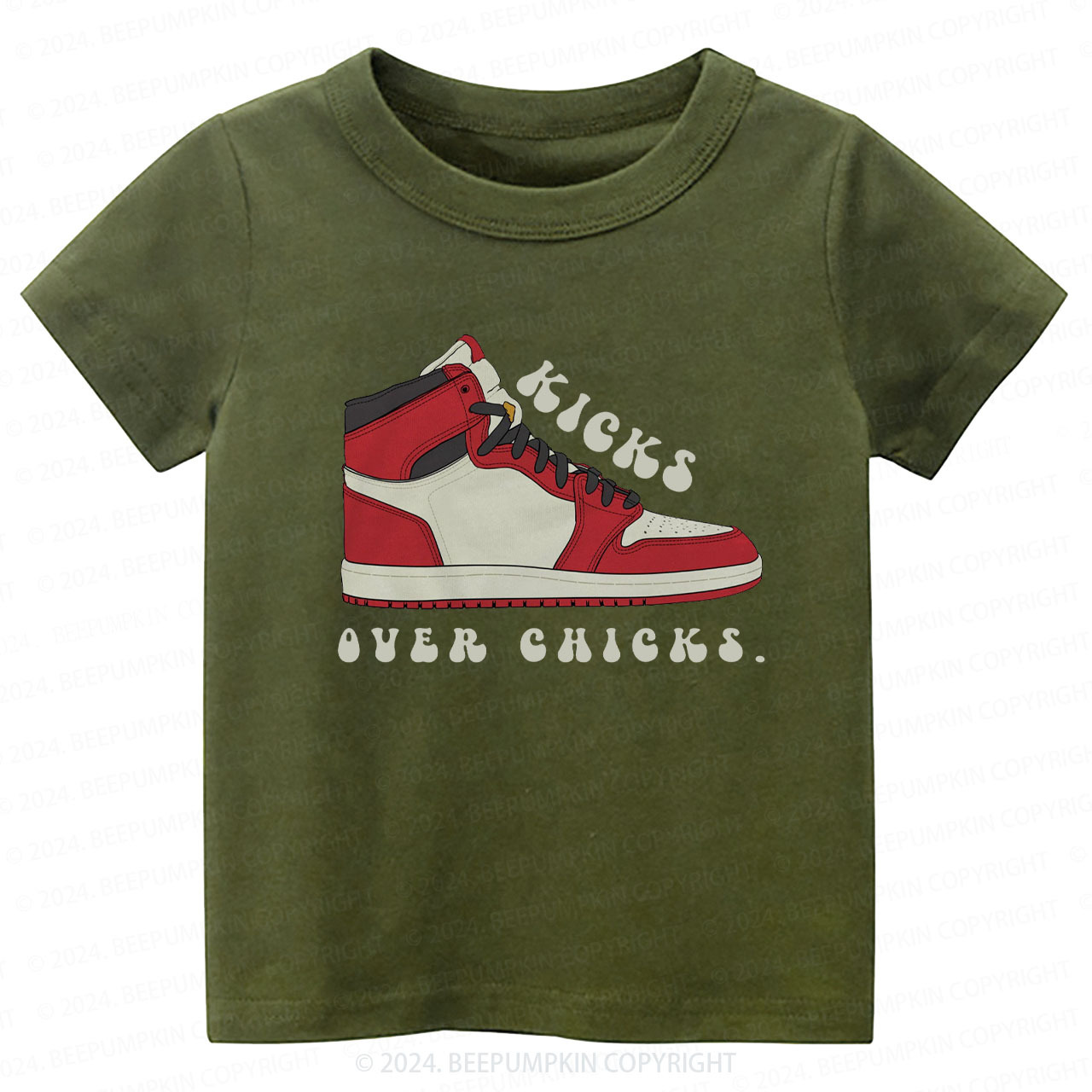 Kicks Over Chicks Toddler&Kids Tees 7