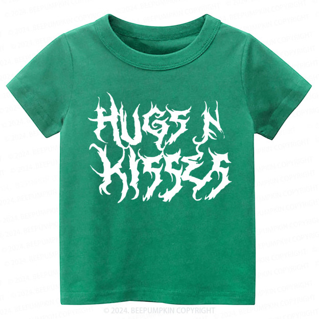 Hugs N Kisses Heavy Metal Toddler&Kids Tees 8