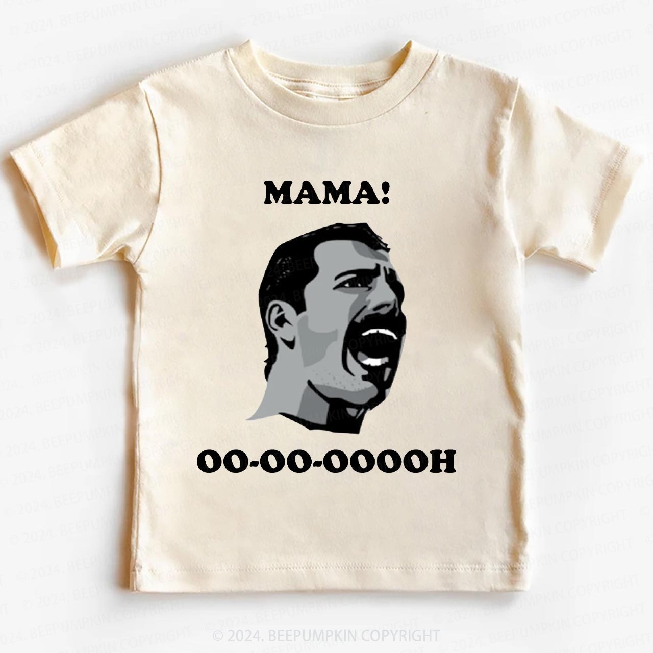 Bohemian Funny Man Toddler&Kids Tees 
