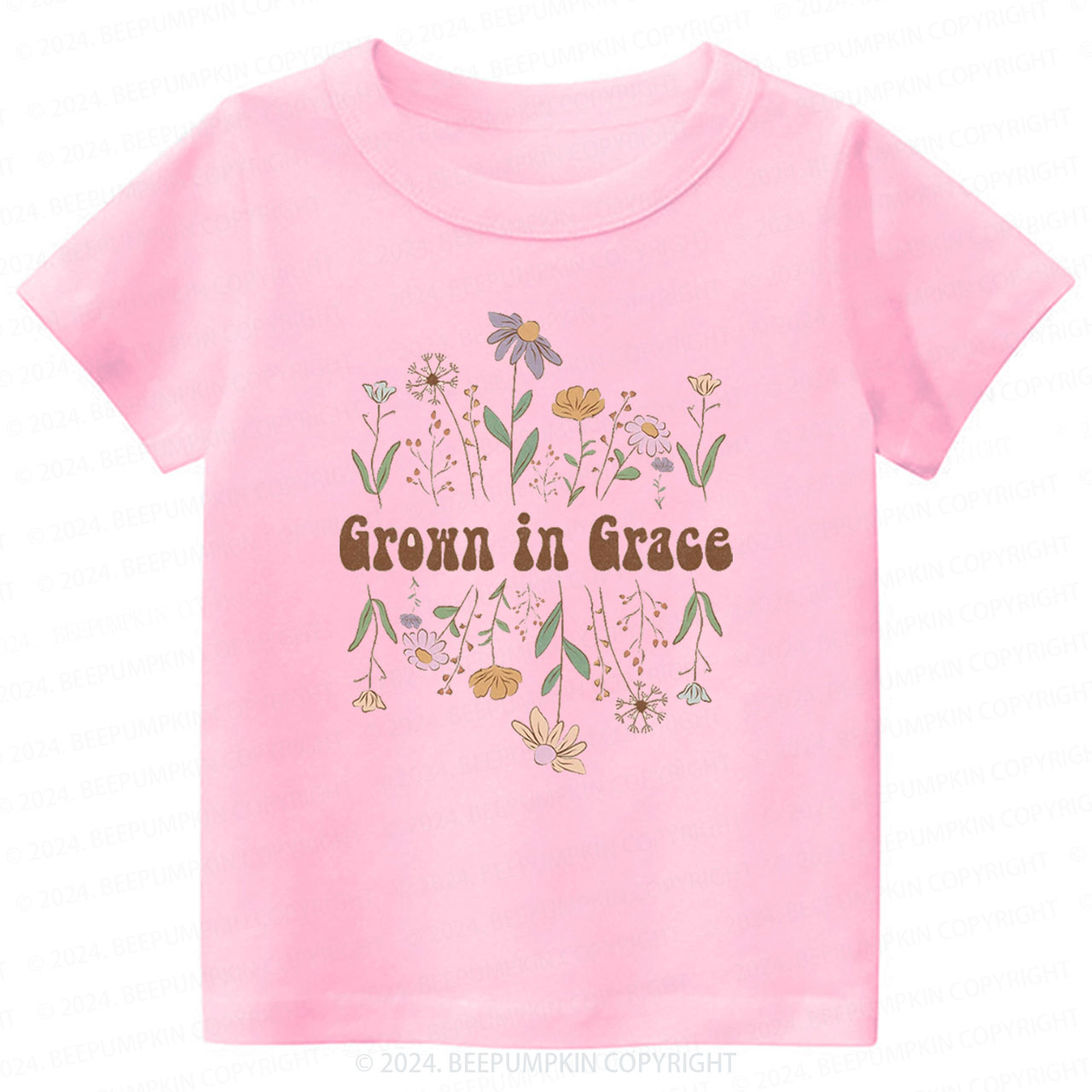 Grown In Grace Toddler&Kids Tees 
