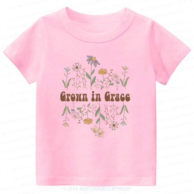 Grown In Grace Toddler&Kids Tees 
