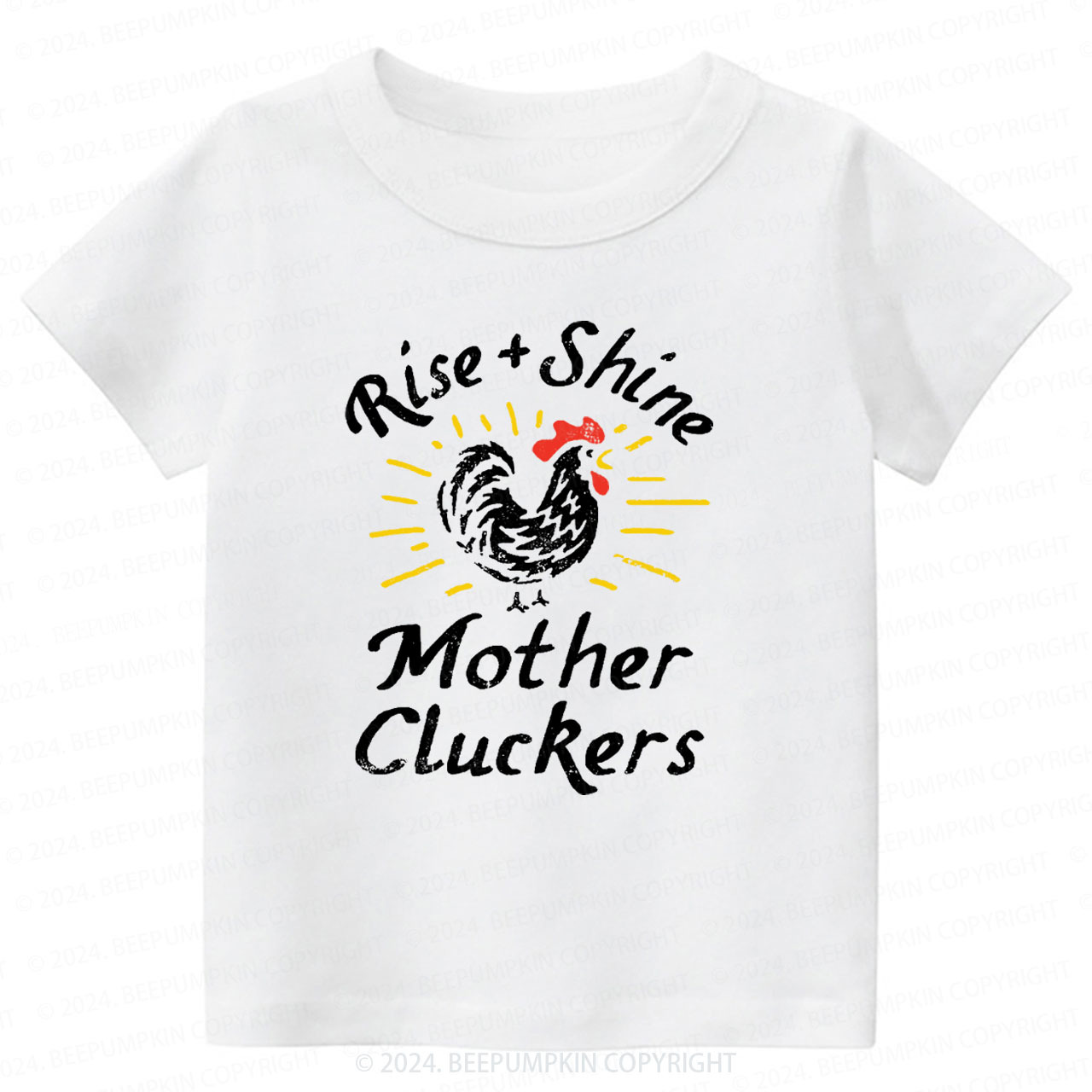 Rise & Shine Mother Cluckers Toddler&Kids Tees