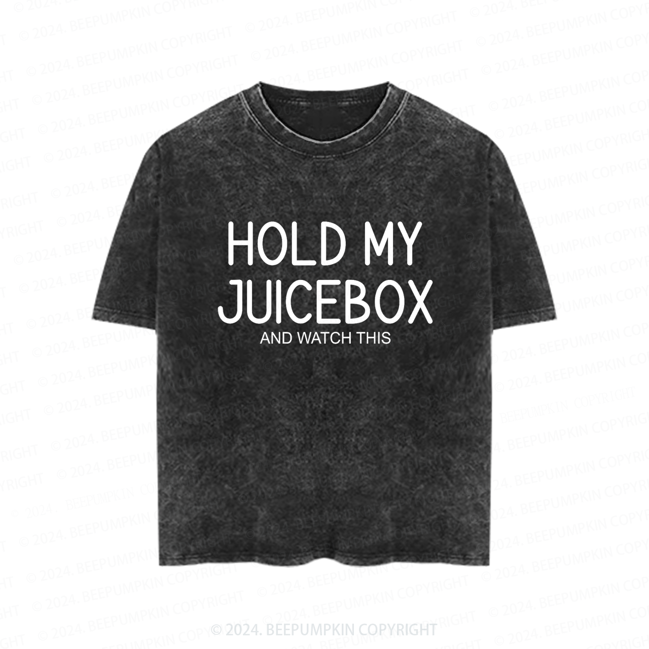 Hold My Juice Box And Watch This Toddler&Kids Washed Tees          