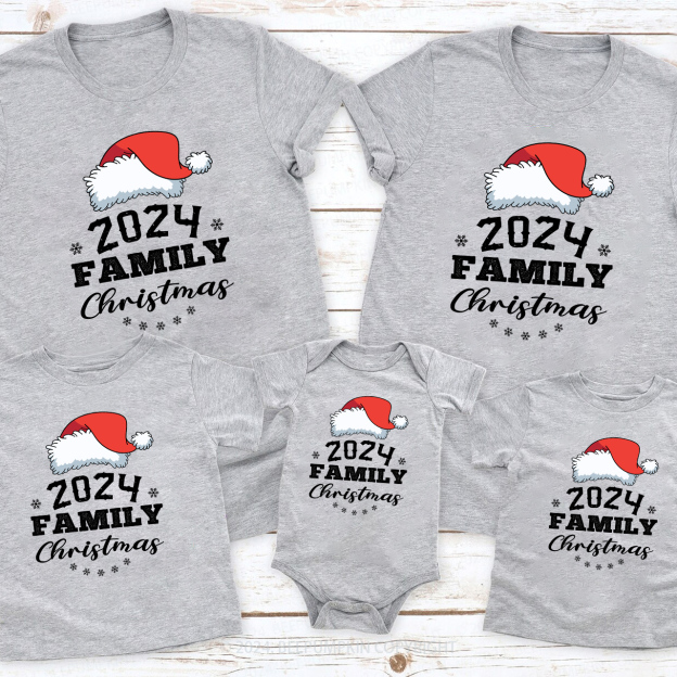Family Christmas 2024 Lucky Day T-Shirt For Family Beepumpkin