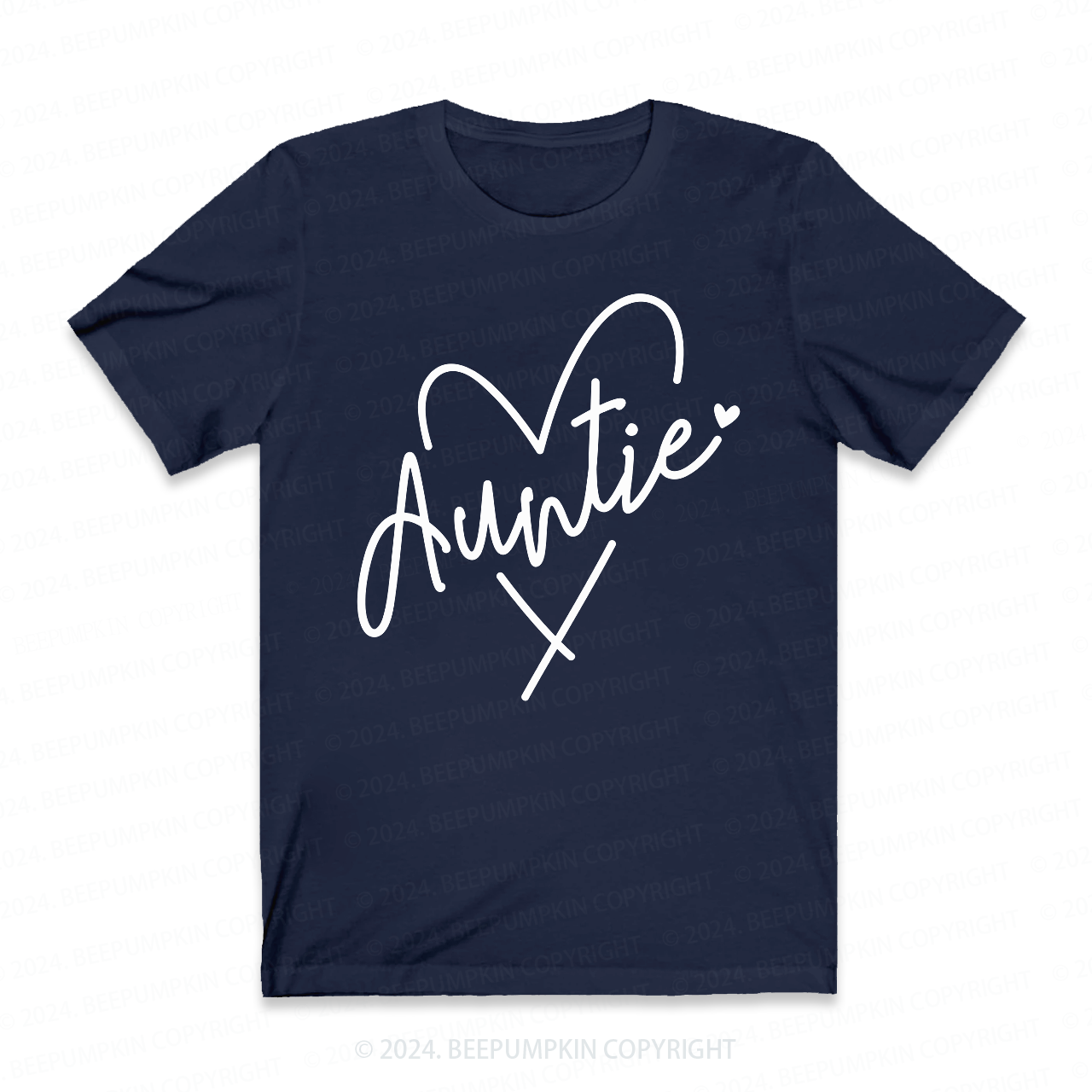 Auntie Heart Auntie Shirt