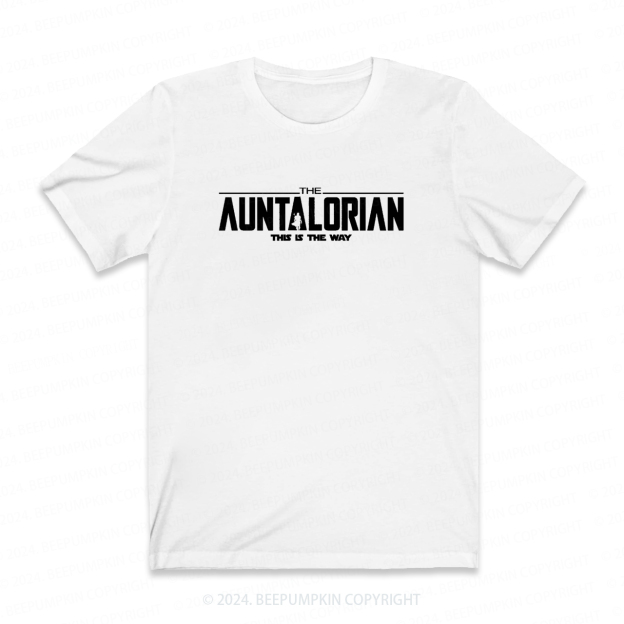Cool Auntalorian Gift Auntie Shirt