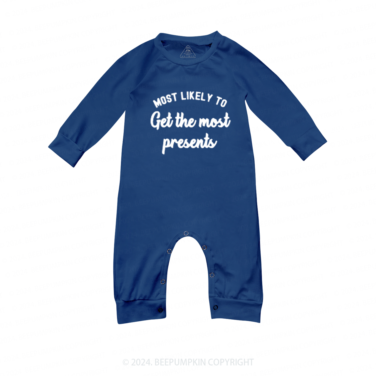Personalized 12 Most Likely to Christmas Matching Blue Pajamas Beepumpkin