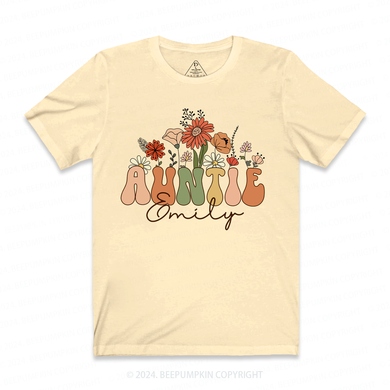 Personalized Wildflowers Shirt For Aunt Sale-Beepumpkin™