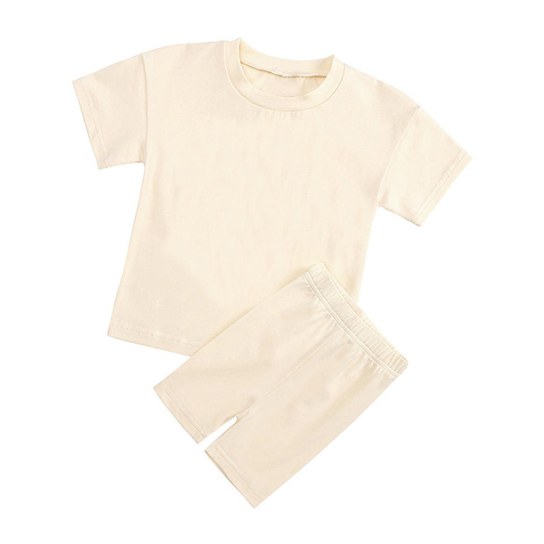 Kids Biker Shorts&Tee