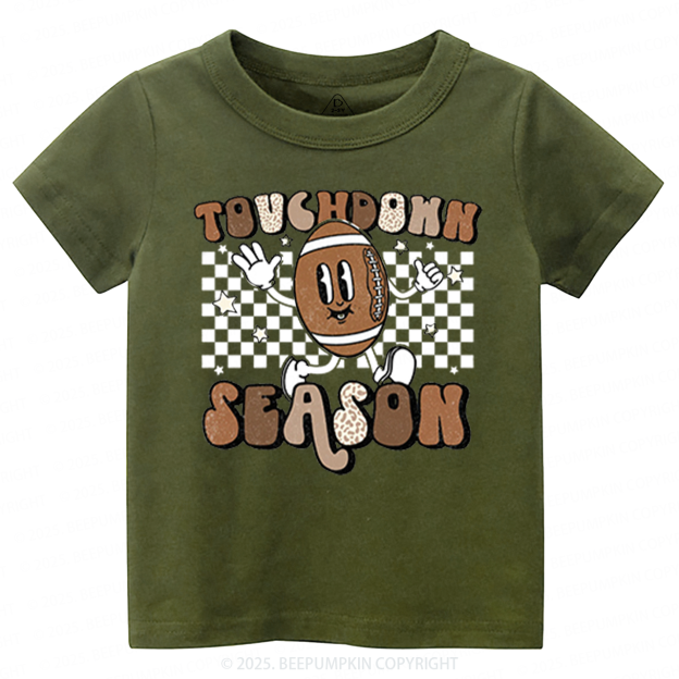 Touchdown Season Toddler&Kid's Tees Beepumpkin