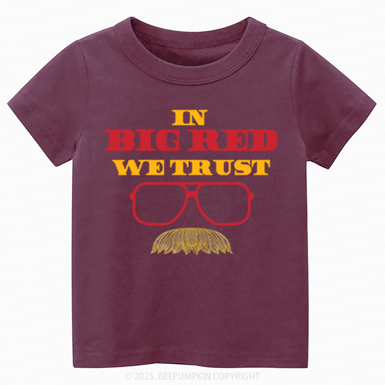In Big Red We Trust Toddler&Kid's Tees Beepumpkin