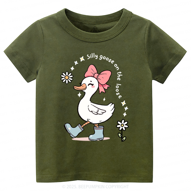 One Silly Goose Toddler&Kid's Tees Beepumpkin