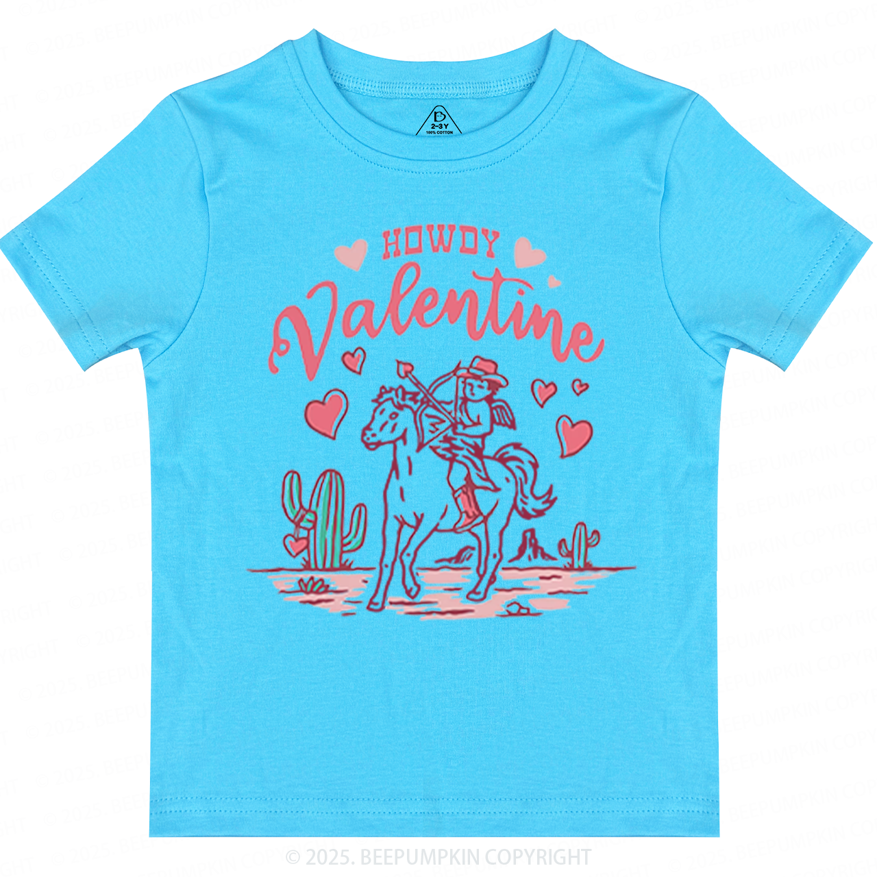 Howdy Valentine Toddler&Kid's Tees Beepumpkin