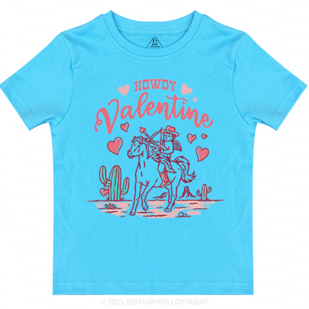 Howdy Valentine Toddler&Kid's Tees Beepumpkin