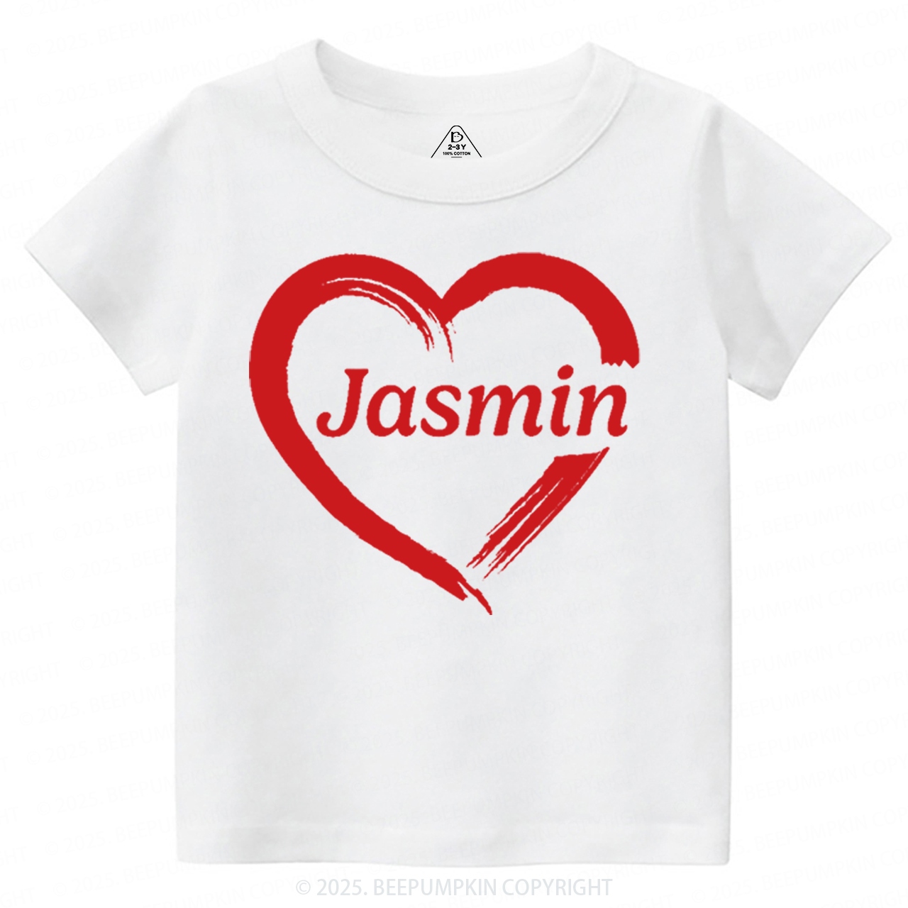 Personalized Name Toddler&Kid's Tees Beepumpkin