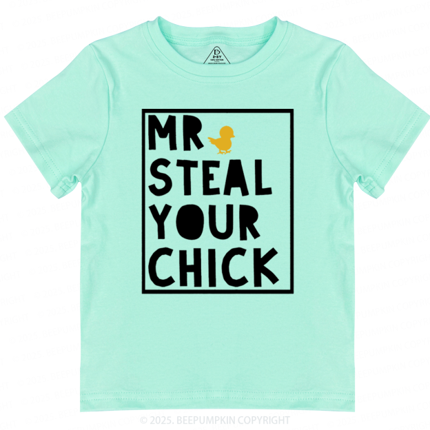 Mr Steal Your Chick Easter Toddler&Kid's Tees Beepumpkin