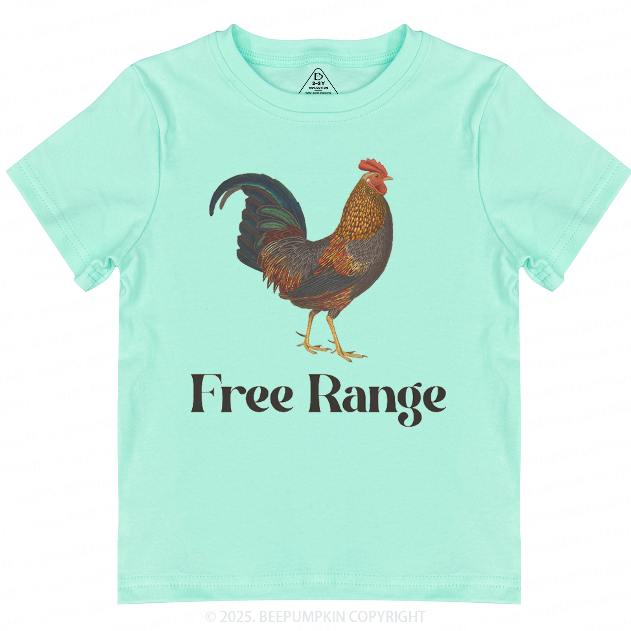 Free Range Chicken Toddler&Kid's Tees Beepumpkin