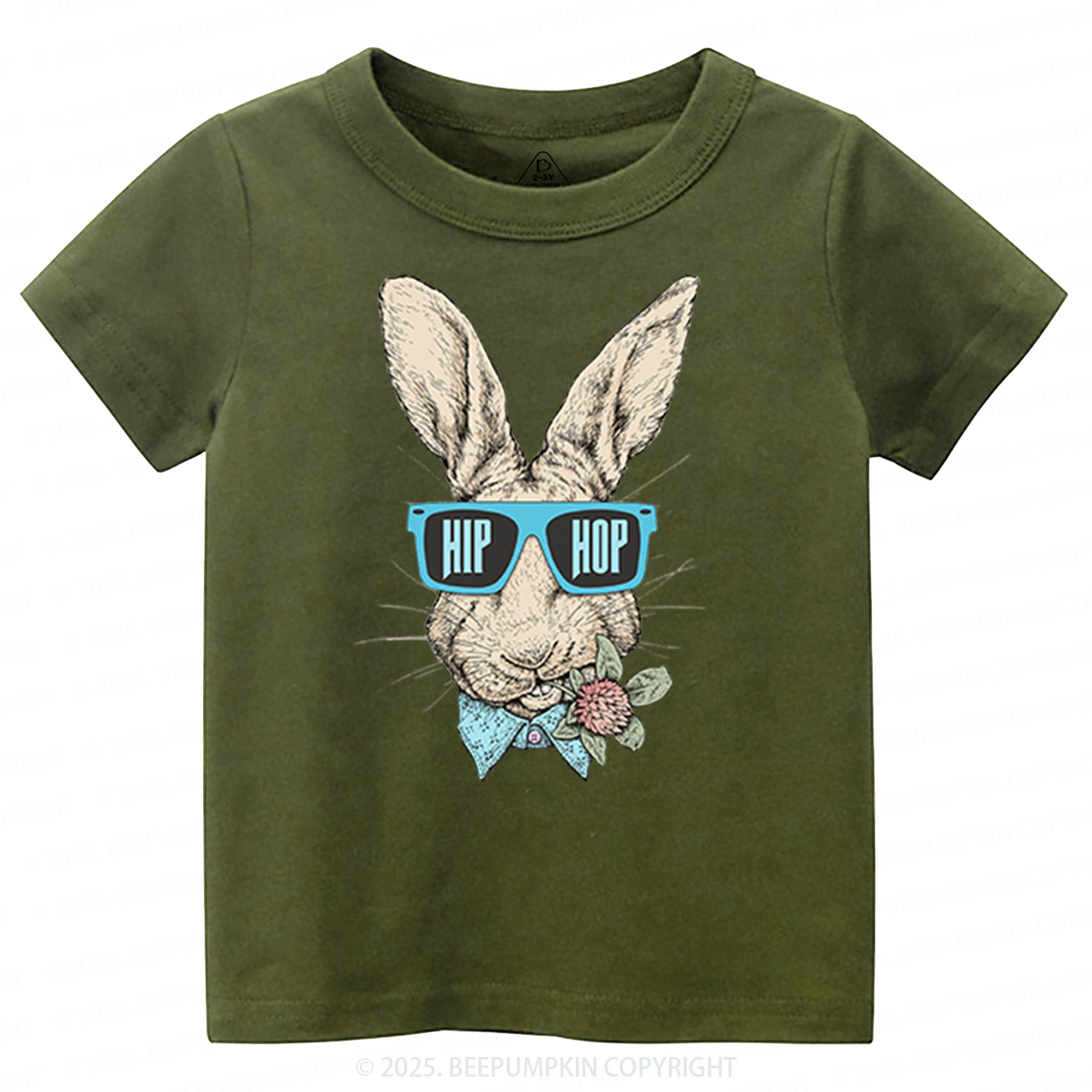 Hip Hop Bunny Toddler&Kid's Tees Beepumpkin