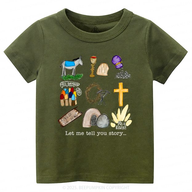 Let Me Tell You A Story Toddler&Kid's Tees Beepumpkin