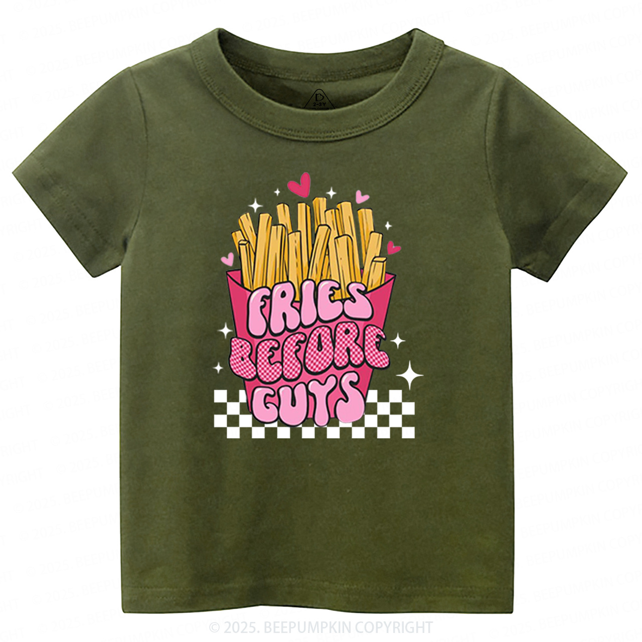 Fries Before Guys Toddler&Kid's Tees Beepumpkin