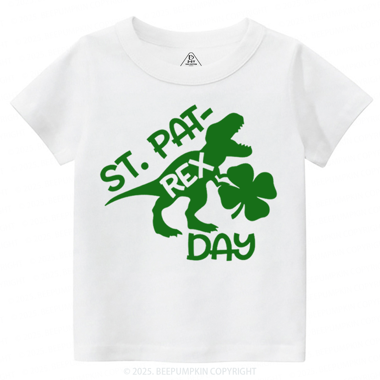 St. Pat-Rex Day Toddler&Kid's Tees Beepumpkin