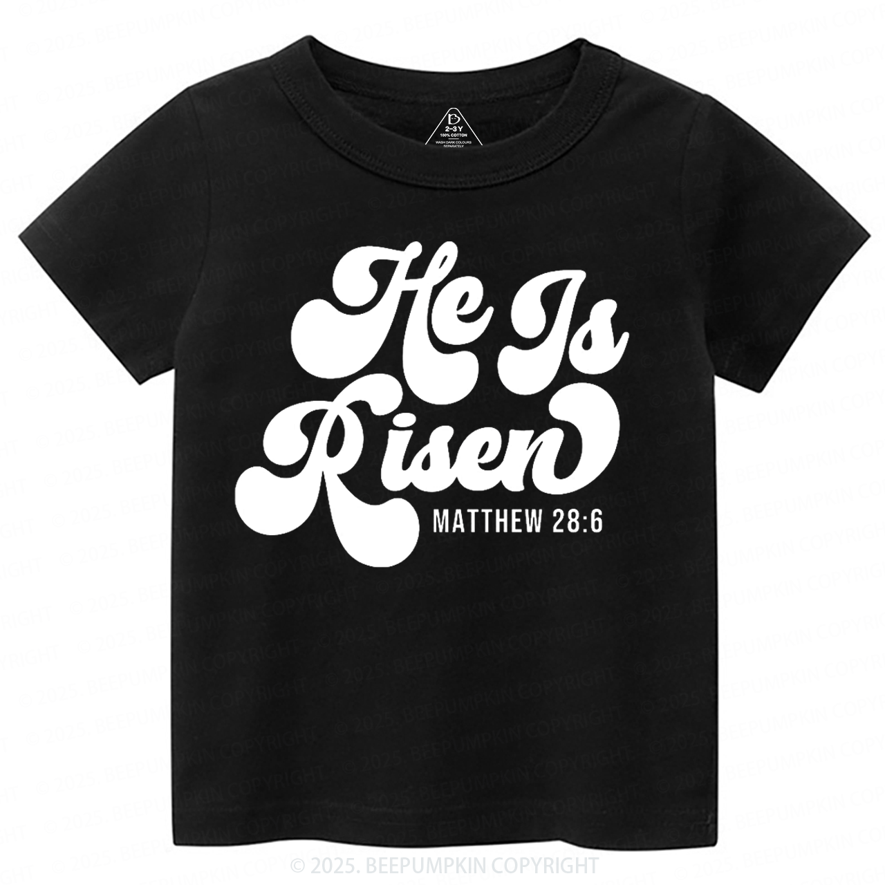 He Is Risen Toddler&Kid's Tees Beepumpkin 3
