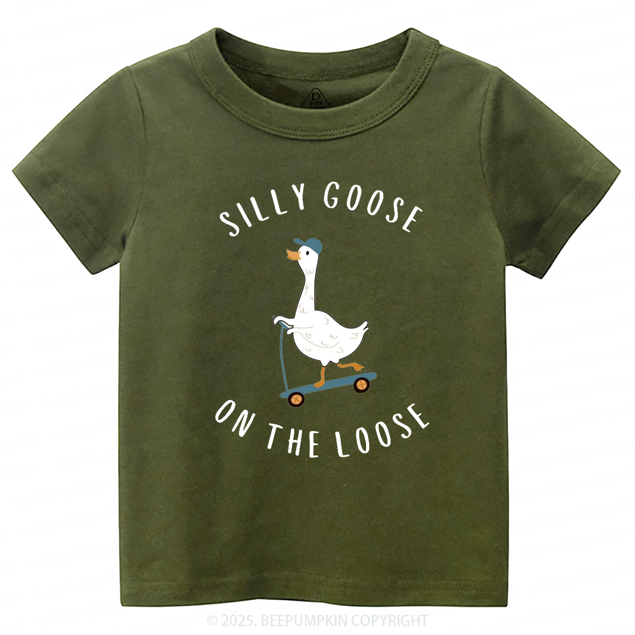 Silly Goose On The Loose Toddler&Kid's Tees Beepumpkin 3